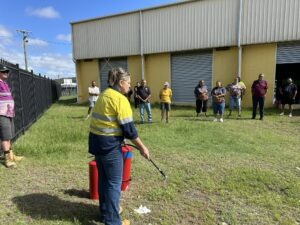 Fire Evacuation Cherbourg